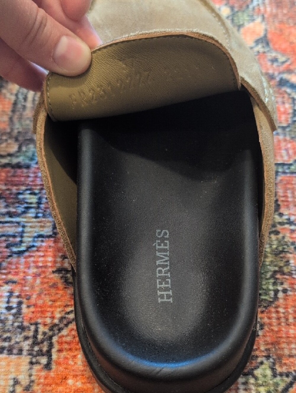 Women’s Suede Slip-On Loafers in Tan - Picture 7 of 10